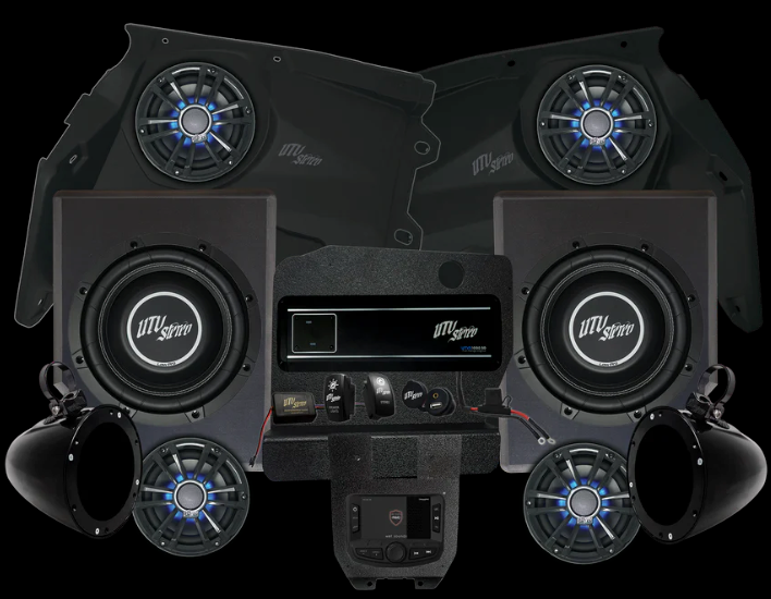 UTV Stereo CAN-AM® X3 SIGNATURE SERIES STAGE 6 STEREO KIT | UTVS-X3-S6-S
