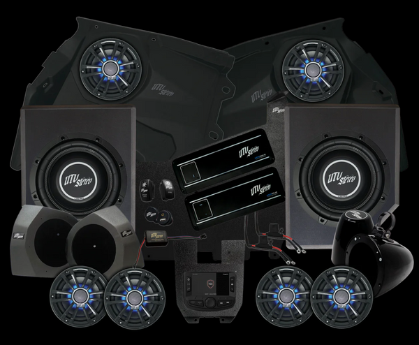 UTV Stereo CAN-AM® X3 SIGNATURE SERIES STAGE 7 STEREO KIT | UTVS-X3-S7 ...