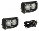 Load image into Gallery viewer, S2 Pro Black LED Auxiliary Light Pod Pair
