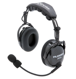 AlphaBass Carbon Fiber Stereo Headset with Bass Boost and Volume Control (OTH and BTH)