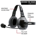 Load image into Gallery viewer, AlphaBass Carbon Fiber Stereo Headset with Bass Boost and Volume Control (OTH and BTH)
