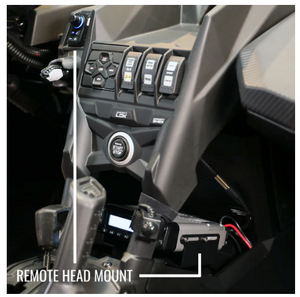 Can-Am Maverick X3 Complete Communication Kit with Bluetooth Intercom and 2-Way Radio