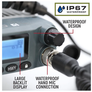 Radio Kit - G1 ADVENTURE SERIES Waterproof GMRS Mobile Radio with Antenna