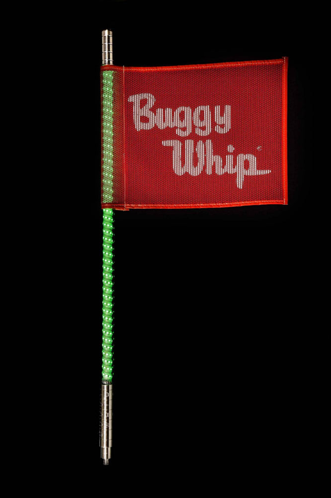 Buggy Whip Green LED Whip
