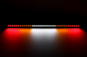 Rear Chase Light 36″ LED Light Bar – San Felipe V3 Dual Function (Amber/White)
