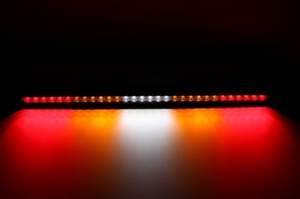 Rear Chase Light 30″ LED Light Bar – San Felipe V3 Dual Function (Amber/White)