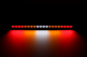 Rear Chase Light 22″ LED Light Bar – San Felipe V3 Dual Function (Amber/White)