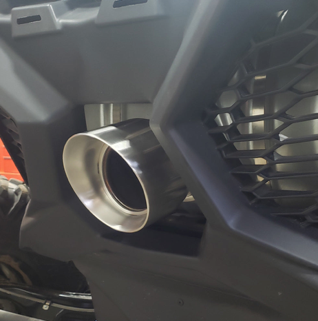 CAN AM MAVERICK X3 "JUST THE TIP" EXHAUST TIP UPGRADE