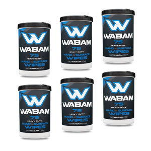WAMAB Wet Wipes 75CT (6 containers)